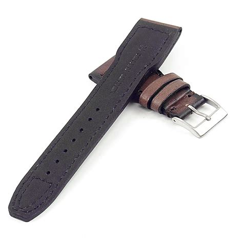 dassari iwc|DASSARI Continental Vintage Style Italian Leather Watch Strap .